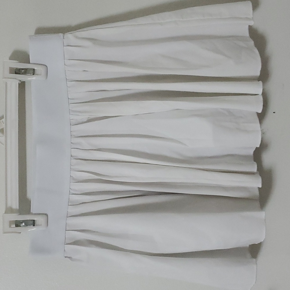 Aritzia Micro Tennis Skirt White Small